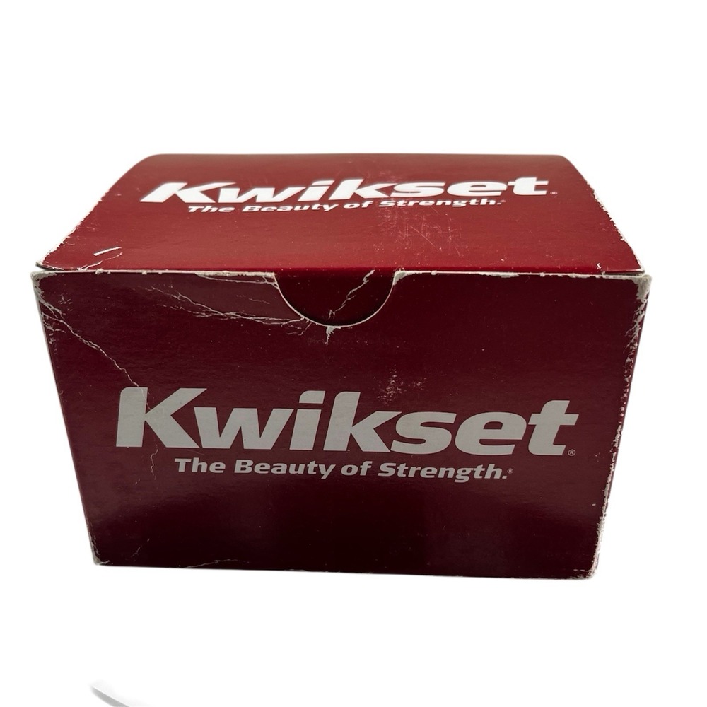 Kwikset 780 26D Deadbolt Single Cylinder  Satin Chrome Smart Key NOS Year 2009 - Picture 13 of 15
